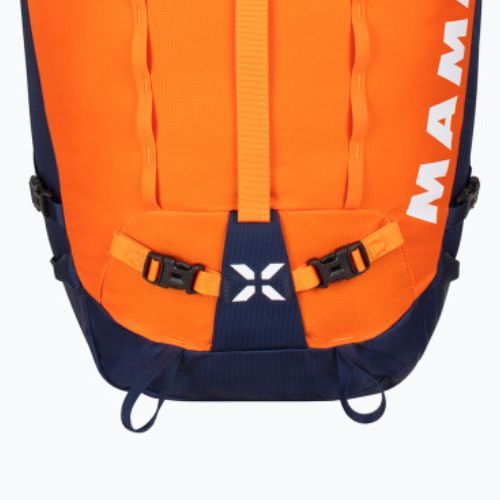 Mammut Trion Nordwand 38 2221 oranžinė-juoda kuprinė 2520-03841-2221-1038