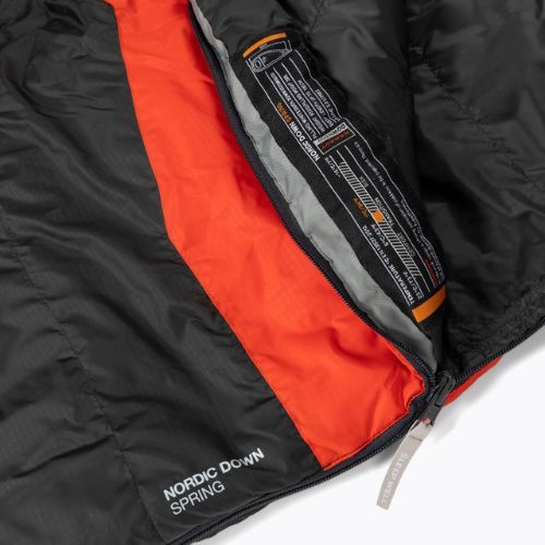 Mammut Nordic Down Spring miegmaišis pilkai raudonas
