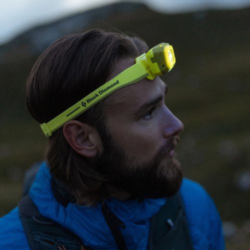 Priekinis žibintas Black Diamond Spot 400-R optiškai geltonas