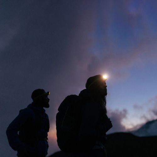 Priekinis žibintas Black Diamond Spot 400-R optiškai geltonas