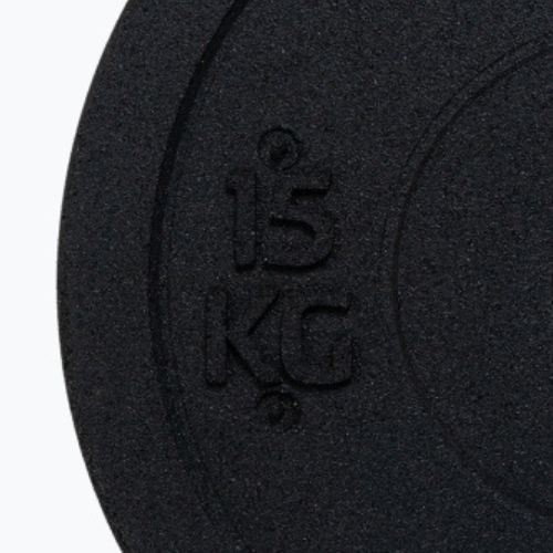 XTREXO olimpinis svoris juodos spalvos TRX-BMP015 15 kg