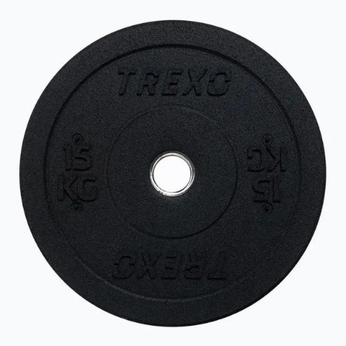 TREXO olimpinis svoris juodos spalvos TRX-BMP015 15 kg