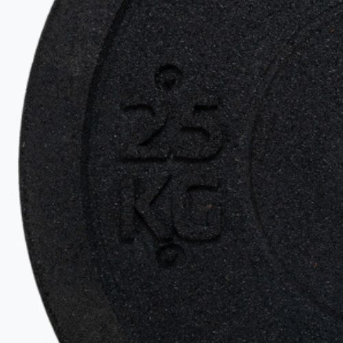 XTREXO olimpinis svoris su buferiu juodas TRX-BMP025 25 kg