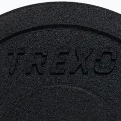 TREXO olimpinis svoris su buferiu juodas TRX-BMP025 25 kg
