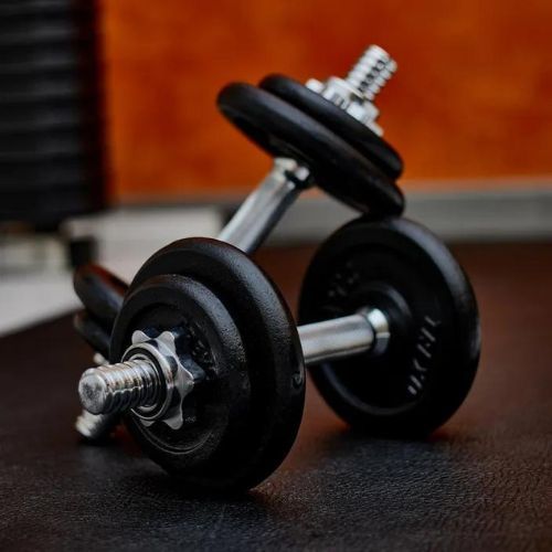 TREXO 20 kg hantelių rinkinys DK20