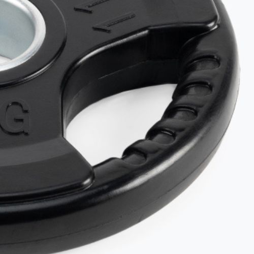TREXO juodas gumuotas ketus svoris RW5 5 kg