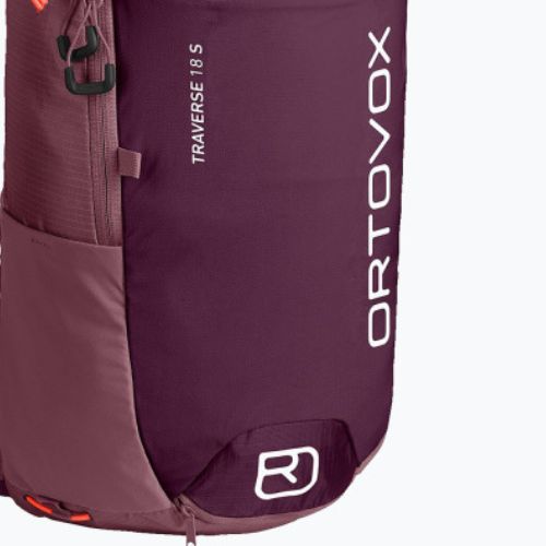 ORTOVOX Traverse 18 S žygių kuprinė bordo spalvos 4852300006