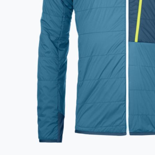 Vyriška ORTOVOX Swisswool Piz Duan hibridinė striukė mėlyna 6132700039