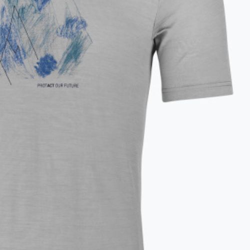 Vyriški trekingo marškinėliai Ortovox 140 Cool Mtn Playground pilka 88302