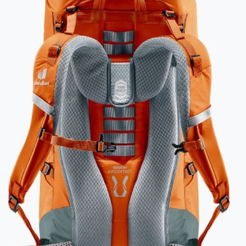 Deuter Aircontact Lite 40 + 10 trekingo kuprinė oranžinė 334012393190