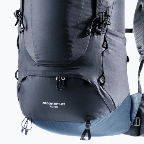 Deuter Aircontact Lite 50 + 10 trekingo kuprinė juoda 334032373190