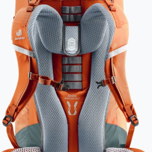 Deuter Aircontact Lite 50 + 10 trekingo kuprinė oranžinė 334032393190