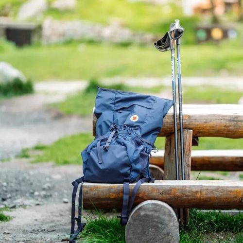 Fjällräven Abisko Hike Foldsack 25 l trekingo kuprinė navy blue F27222