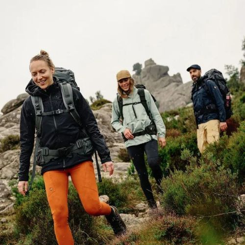 Moteriškos trekingo kelnės Fjällräven Abisko Tights black F84773