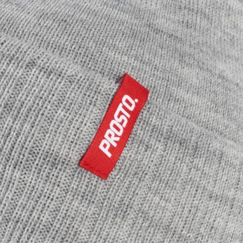 Vyriška PROSTO Cirru pilka žieminė kepurė KL222MACC2072U