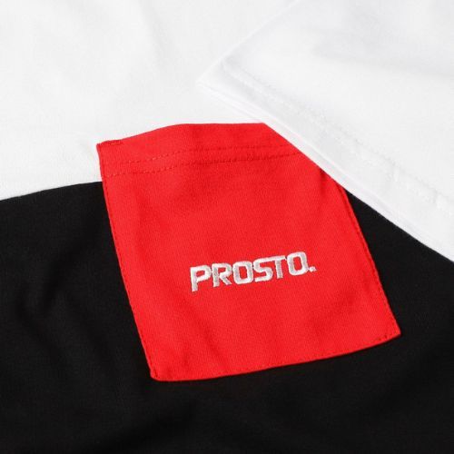 PROSTO Pockes vyriški marškinėliai balti KL222MTEE1014