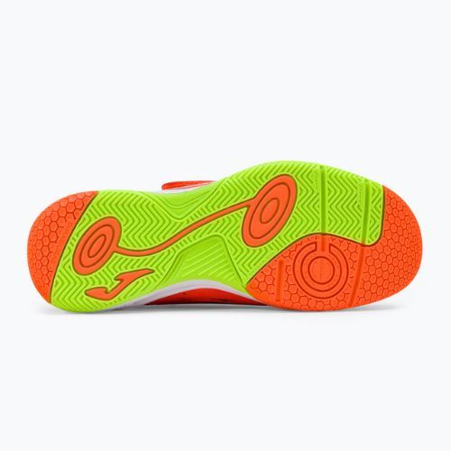 Vaikiški futbolo bateliai Joma Super Copa IN coral/green fluor