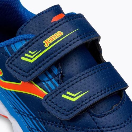 Vaikiški futbolo bateliai Joma Xpander IN navy/orange fluor