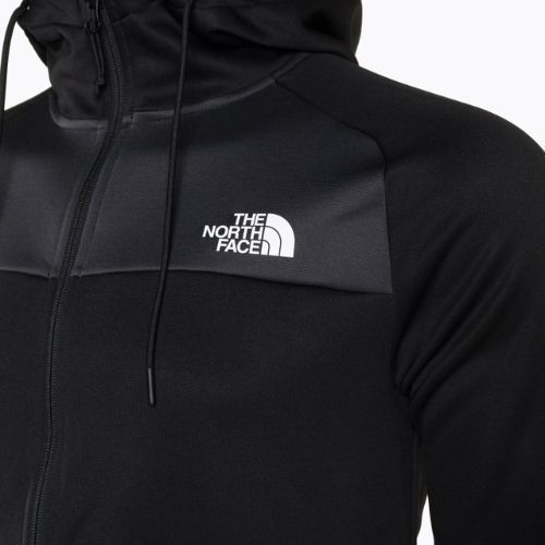 Vyriški džemperiai The North Face Reaxion Fleece Full Zip Hoodie black-grey NF0A7Z9OKT01