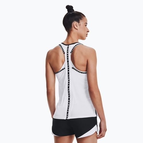 Under Armour Knockout Tank moteriški treniruočių marškinėliai balti 1351596