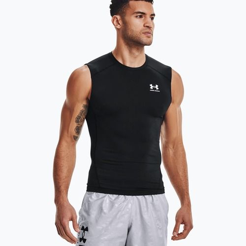 Under Armour vyriškas treniruočių marškinėlis HG Armour Comp SL black 1361522-001