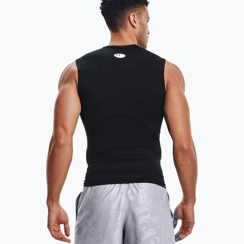 Under Armour vyriškas treniruočių marškinėlis HG Armour Comp SL black 1361522-001