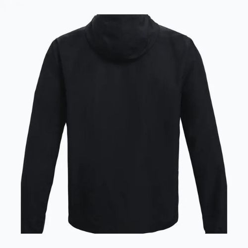 Under Armour Sportstyle Windbreaker vyriška treniruočių striukė juoda 1361621