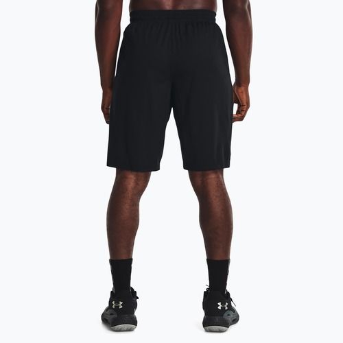 Under Armour Perimeter 11'' vyrų krepšinio šortai juodi 1370222