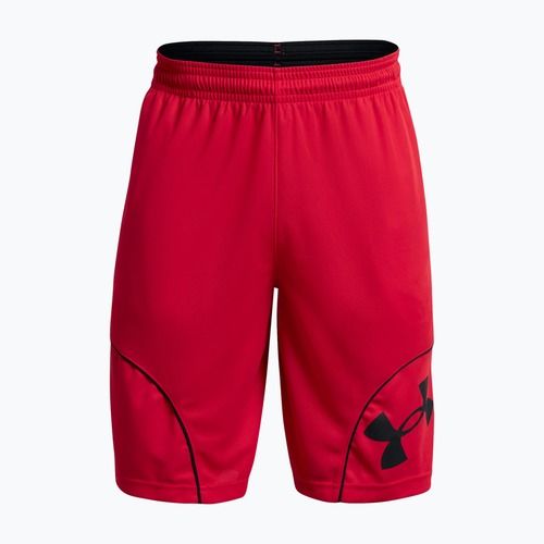 Under Armour Perimeter 11'' vyrų krepšinio šortai raudoni 1370222