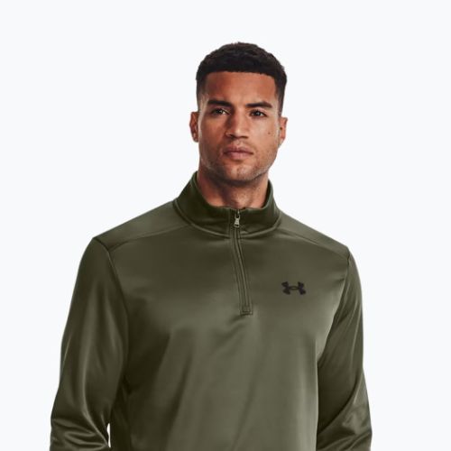 Under Armour Armour Armour Fleece 1/4 Zip green vyriški treningo marškinėliai 1373358