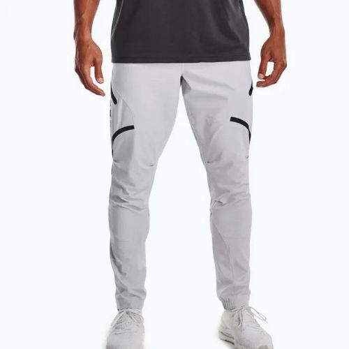 Under Armour Unstoppable Cargo pilkos vyriškos treniruočių kelnės 1352026
