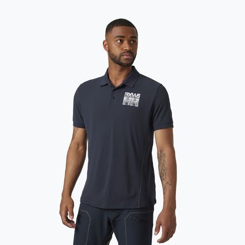 Helly Hansen HP Racing vyriški trekingo marškinėliai tamsiai mėlyni 34172_598