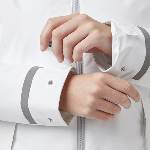 Helly Hansen moteriškas lietpaltis Lisburn Raincoat white 53097_001