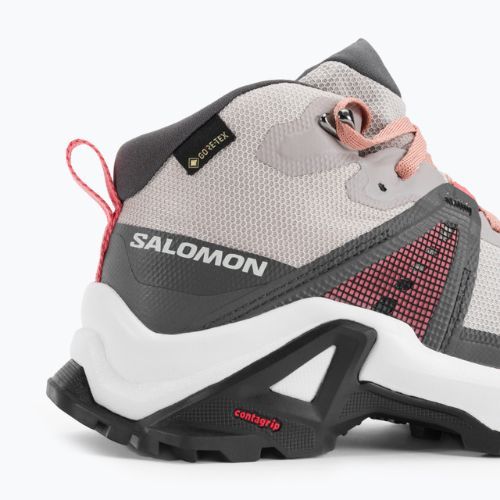 Salomon X Raise Mid GTX pilki vaikiški trekingo batai L47071500