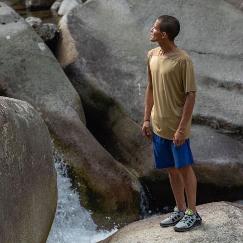 Salomon Techamphibian 5 vyriški vandens batai šviesiai pilki L47113800