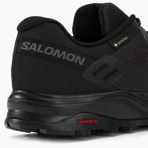 Salomon Outrise GTX vyriški trekingo batai juodi L47141800