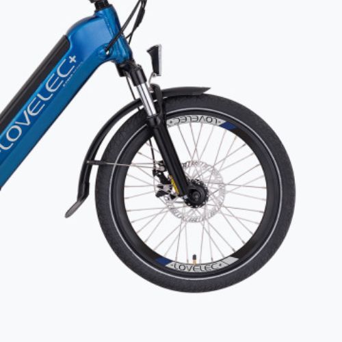 LOVELEC Flip 36V 15Ah 540Wh mėlynos spalvos sulankstomas elektrinis dviratis B400368