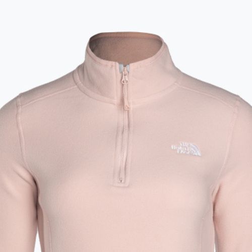 Moteriški vilnoniai džemperiai The North Face 100 Glacier 1/4 Zip pink NF0A5IHNLK61