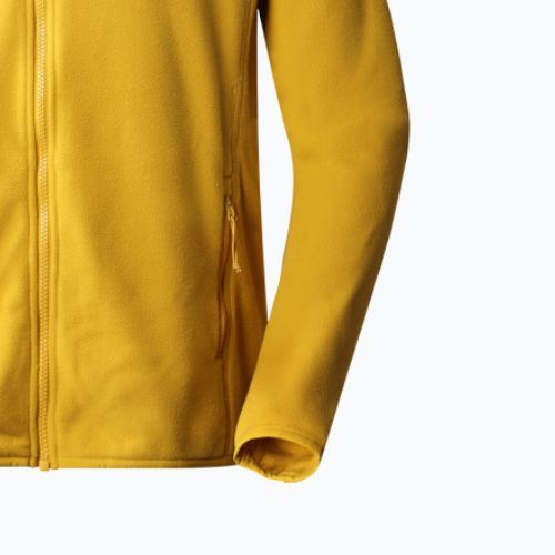 Vyriški vilnoniai džemperiai The North Face 100 Glacier FZ yellow NF0A5IHQH9D1