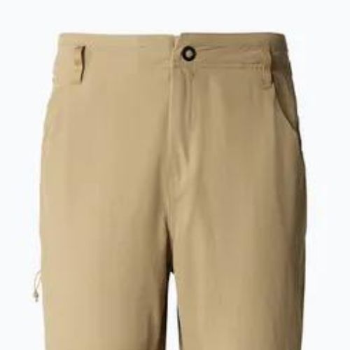 Moteriškos trekingo kelnės The North Face Exploration Conv Reg Straight beige spalvos NF0A7Z97PLX1