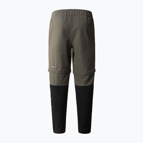The North Face Paramount Convertible žalios vaikiškos trekingo kelnės NF0A82D521L1