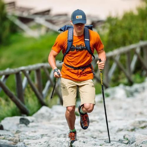 Vyriški The North Face Exploration beige trekking šortai NF0A8244PLX1