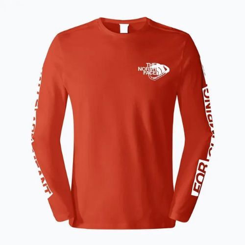 Vyriški trekingo marškinėliai The North Face Outdoor Graphic LS brown NF0A827K