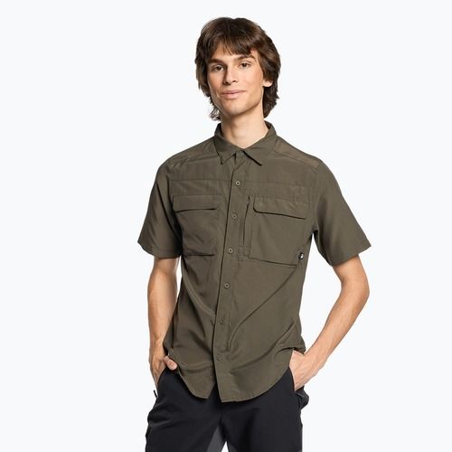 Vyriški turistiniai marškinėliai The North Face Sequoia SS green NF0A4T1921L1