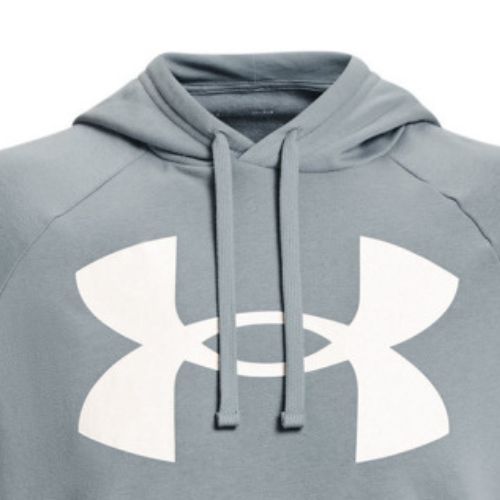 Under Armour vyriškas džemperis su gobtuvu Rival Fleece Big Logo HD grey 1357093-465