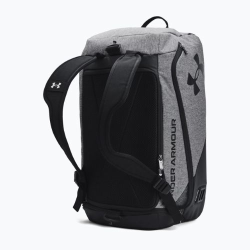 Under Armour Contain Duo Duffle S treniruočių krepšys juodai pilkas 1361225-012