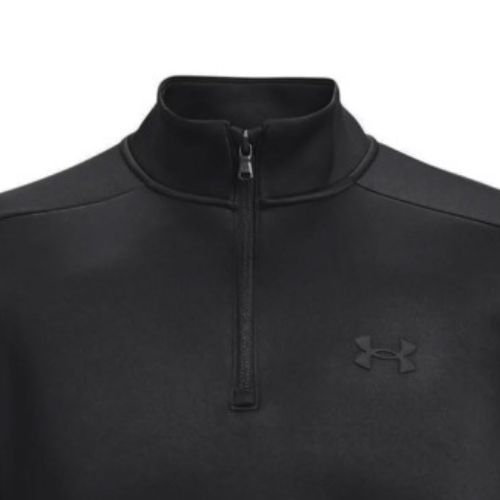 Under Armour Armour Fleece 1/4 Zip vyriškas treningo džemperis juodas 1373358-001