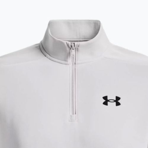 Under Armour Armour Armour Fleece 1/4 Zip pilkos spalvos vyriški treningo marškinėliai 1373358-014
