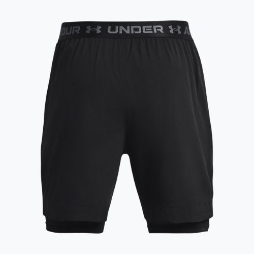 Under Armour Vanish Woven 2In1 Sts vyrų treniruočių šortai juodi 1373764