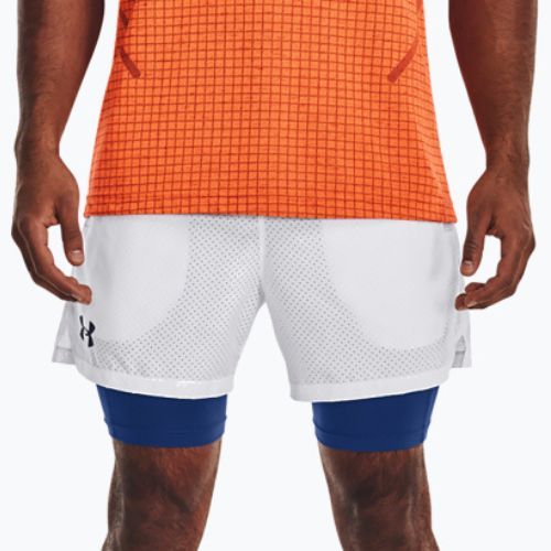 Vyriški Under Armour Vanish Wvn 2In1 Vent Sts treniruočių šortai balti 1376783
